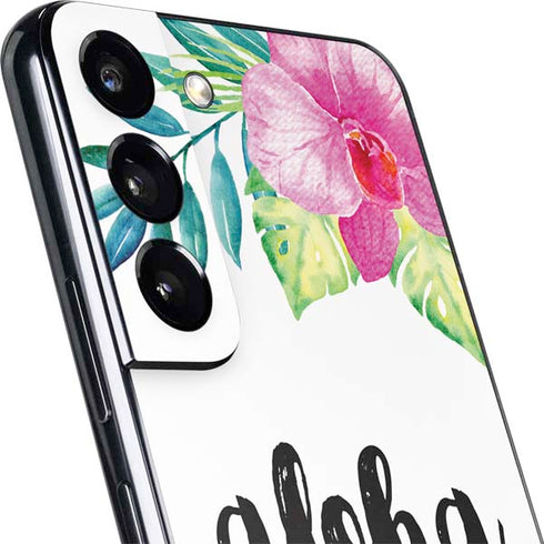 Aloha Tropical Galaxy S22 Plus Skin